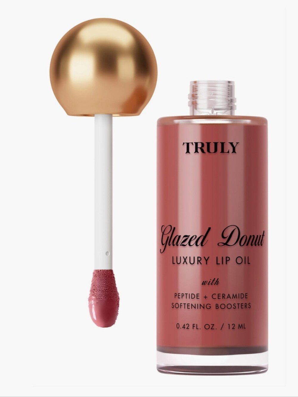New TRULY Glazed Donut Luxury Lip Oil 12 Ml
